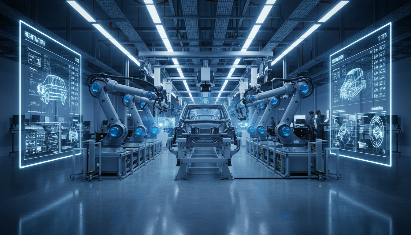 Usine de fabrication moderne